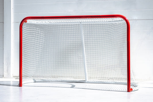Hokeja vārti Extrem – pilna izmēra, ar pastiprinātu rāmi un aizturošu tīklu