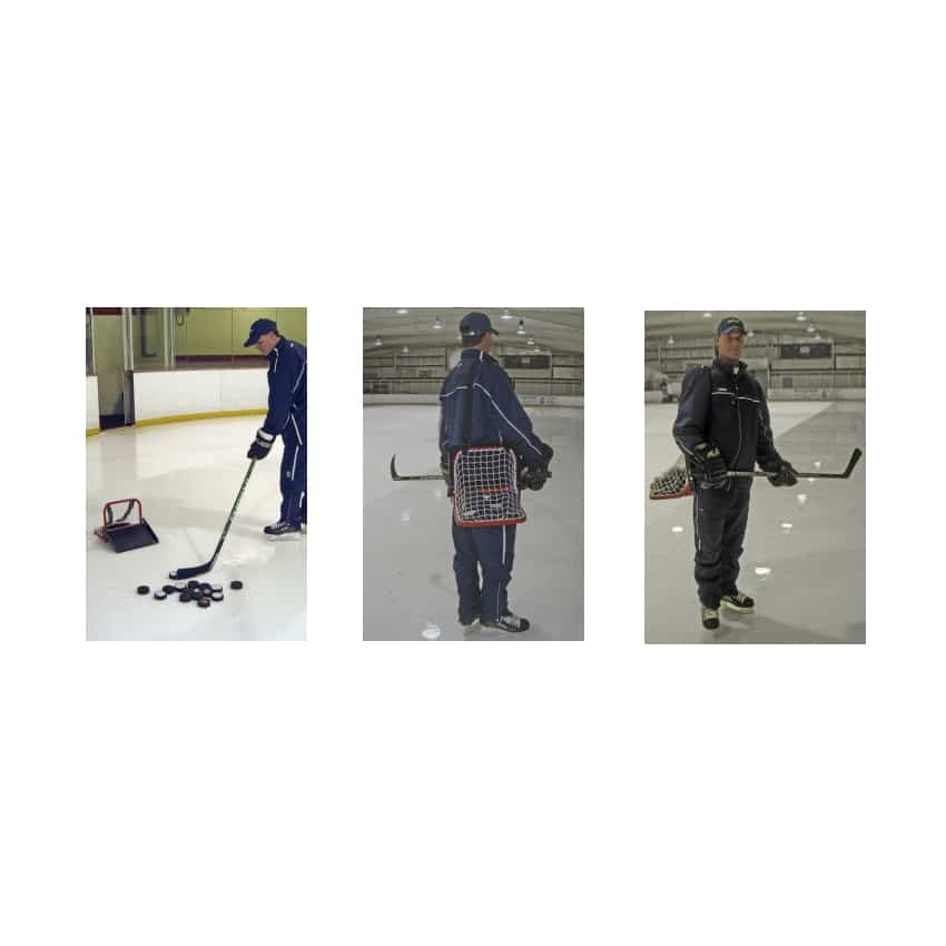 ripa Catcher Hockey – Mērķa dēlis & ripas turētājs ar rampu