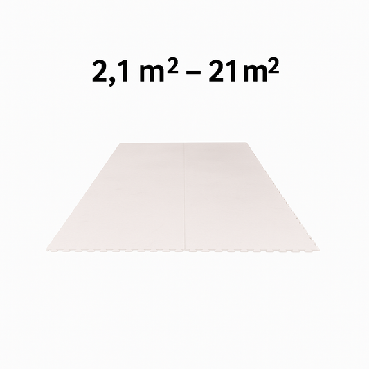 Potent Skate Tiles – Åkbar byggbar plastis för hockeyträning - (2,1 - 21 m²)