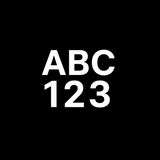 Vai vari ģenerēt kvadrātveida attēlu SHopify. Attēlā jābūt baltam fonam, izgrieztiem burtiem ABC un zem burtiem — izgrieztiem cipariem 123.
ABC un 123 jābūt vienāda izmēra un platuma.