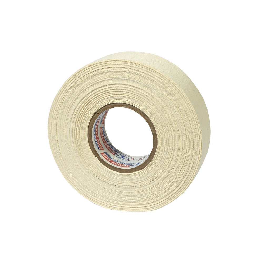 ES Hockey Auduma lente hokejam – Balta / Melna, Šaura / Plata