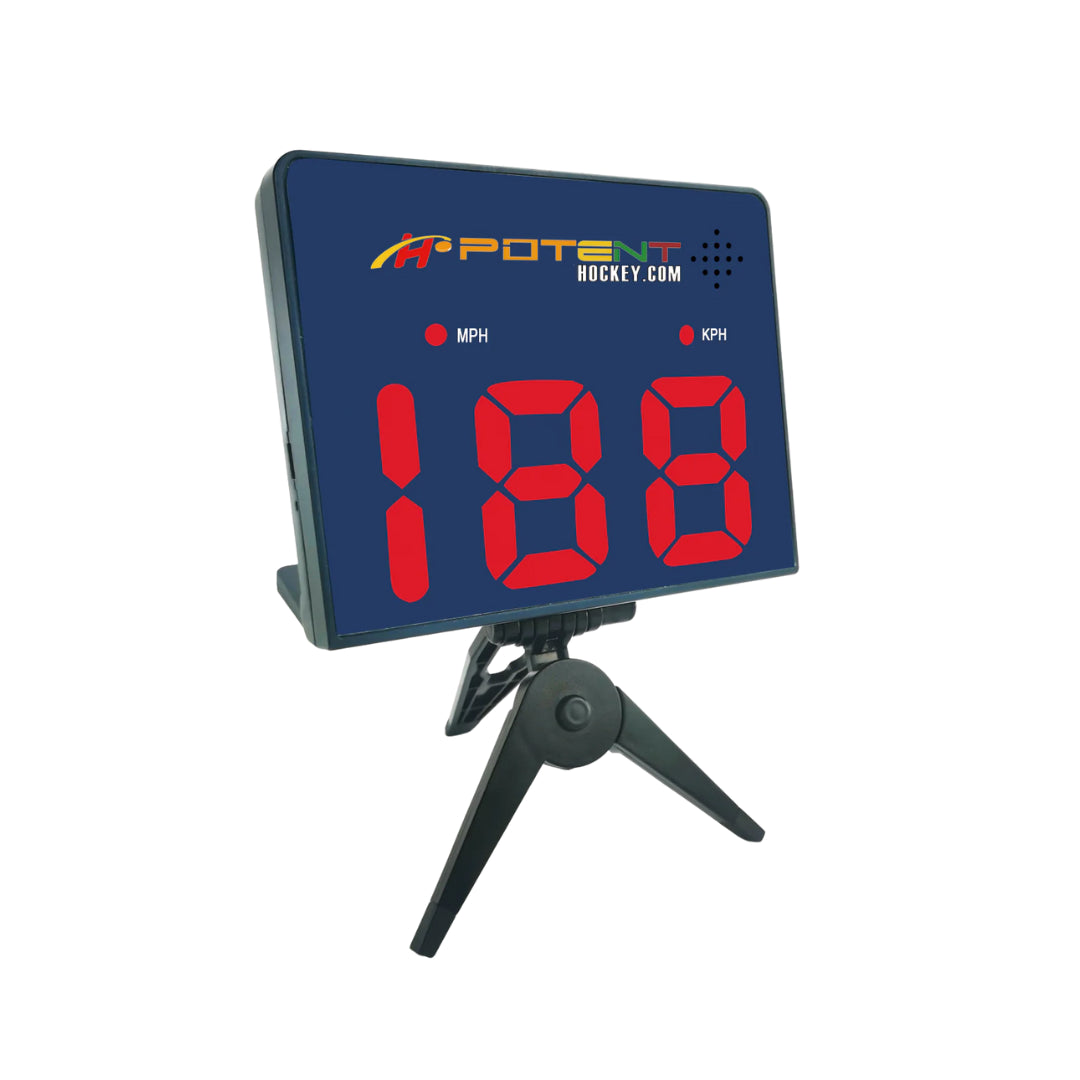 Hokeja Mestienmērītājs – Mēra metiena ātrumu ar lietotni