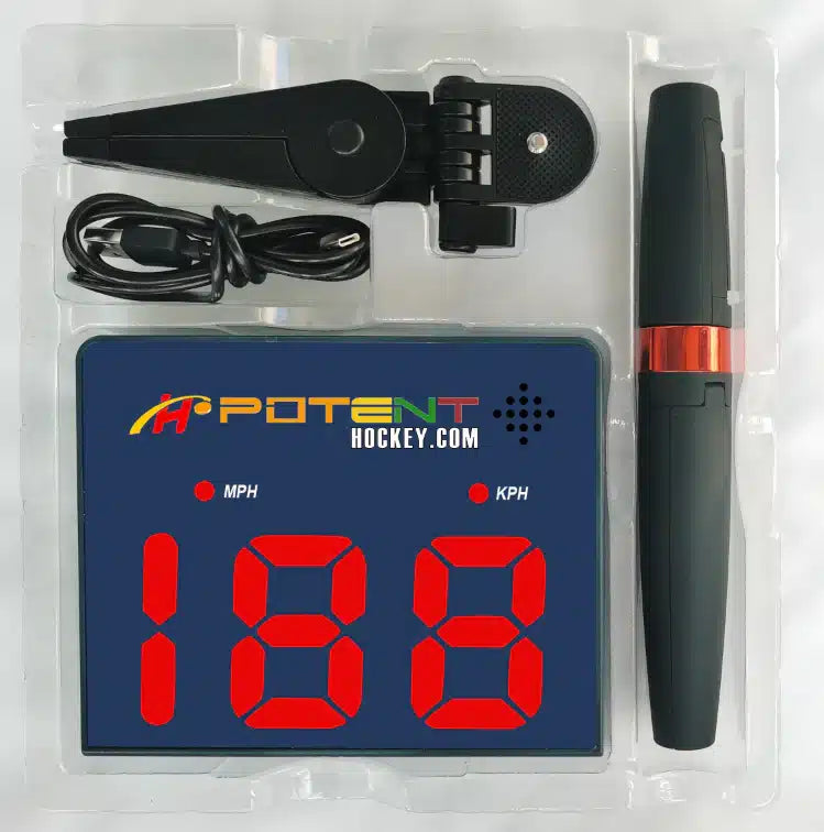 Hokeja Mestienmērītājs – Mēra metiena ātrumu ar lietotni